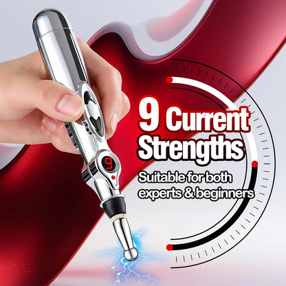 9-Level Adjustable Electric Stimulation Wand for Couples