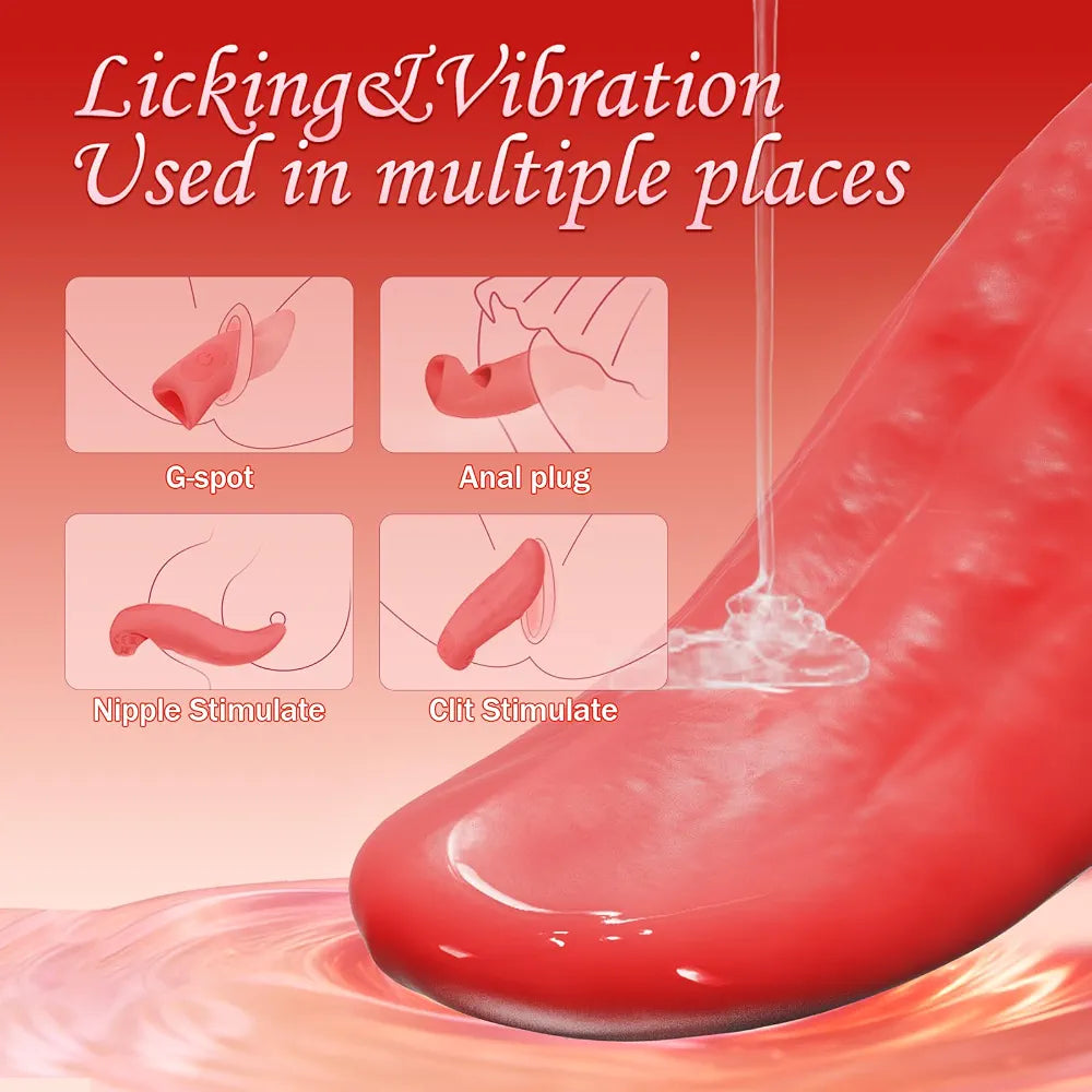 Dual-Action Clitoral and G-Spot Vibrator with 10 Stimulation Modes