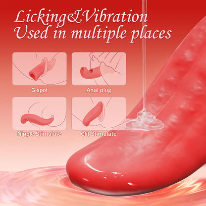 Dual-Action Clitoral and G-Spot Vibrator with 10 Stimulation Modes