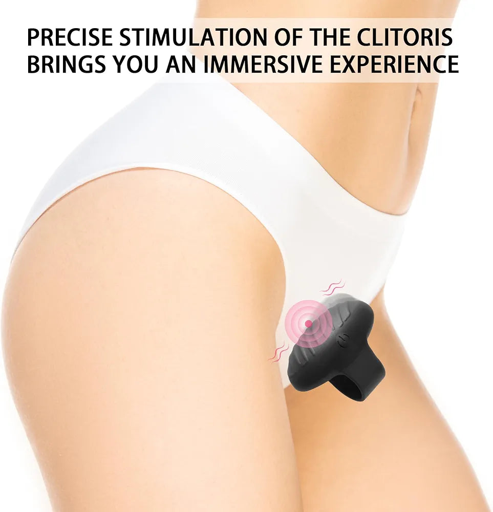 Rechargeable Silicone Mini Finger Vibrator for Facial Massage and Body Relaxation