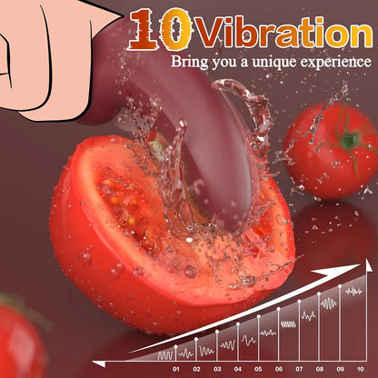 Yivans Rechargeable Silicone Mini Vibrator for Targeted G-Spot and Clitoral Stimulation