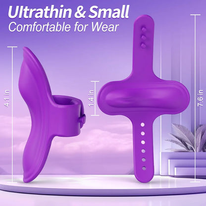 Remote-Controlled Wearable Panty Vibrator for Women and Couples - App-Enabled Clitoral and Vaginal Stimulator