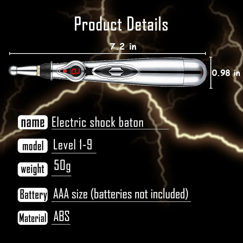 9-Mode Adjustable Electric Stimulation Wand for Couples