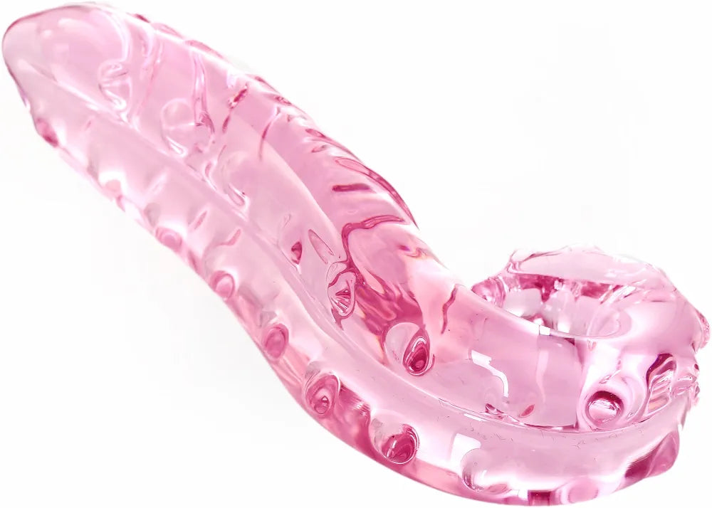 Premium Handcrafted Borosilicate Crystal Glass Pleasure Wand Massager