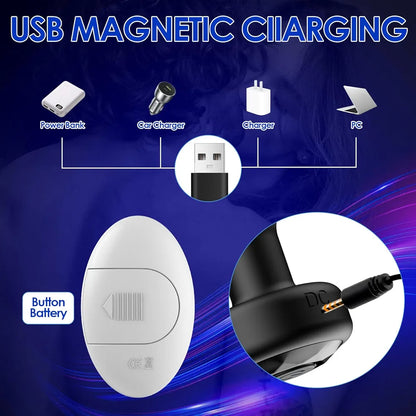 Premium Silicone Remote-Controlled Vibrating Butt Plug Training Set with 10 Modes