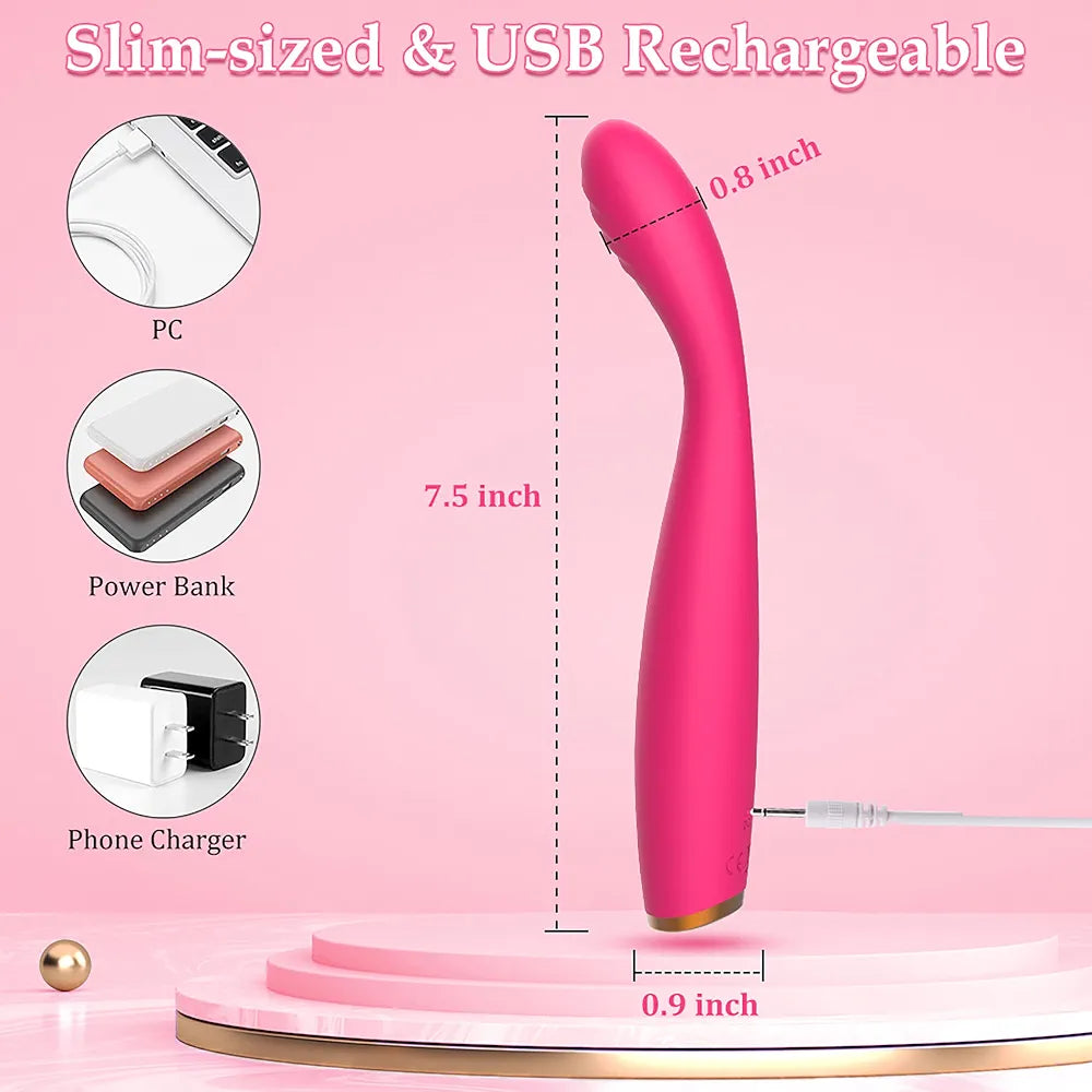Banenu 10-Mode G-Spot & Clitoral Finger Vibrator - Waterproof Silicone Adult Massager