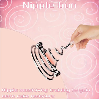 Adjustable Stainless Steel Nipple Clamps for Sensory Stimulation and BDSM Play