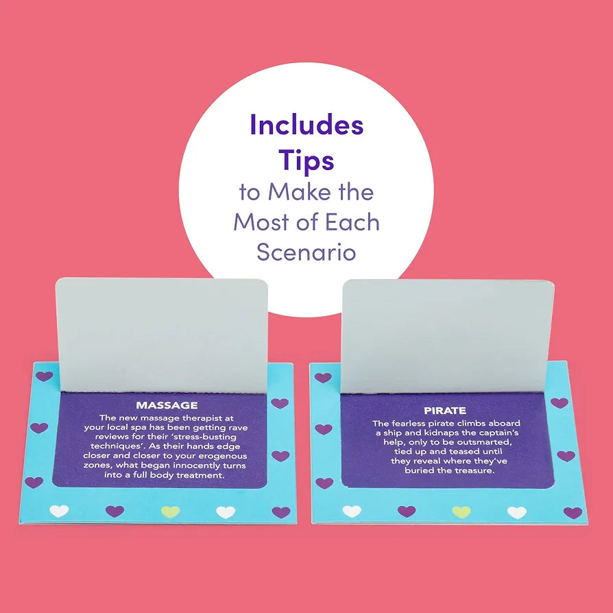 52-Week Couples Roleplay Adventure Card Deck for Romantic Date Nights