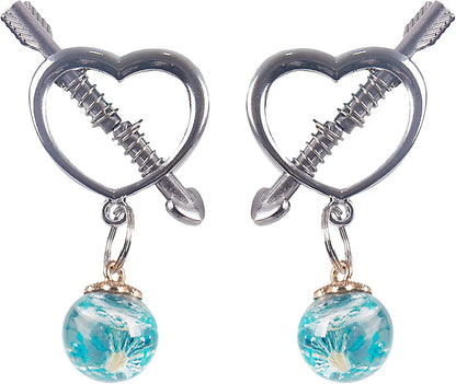 Adjustable Stainless Steel Non-Piercing Nipple Clamps for Women