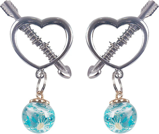 Adjustable Stainless Steel Non-Piercing Nipple Clamps for Women