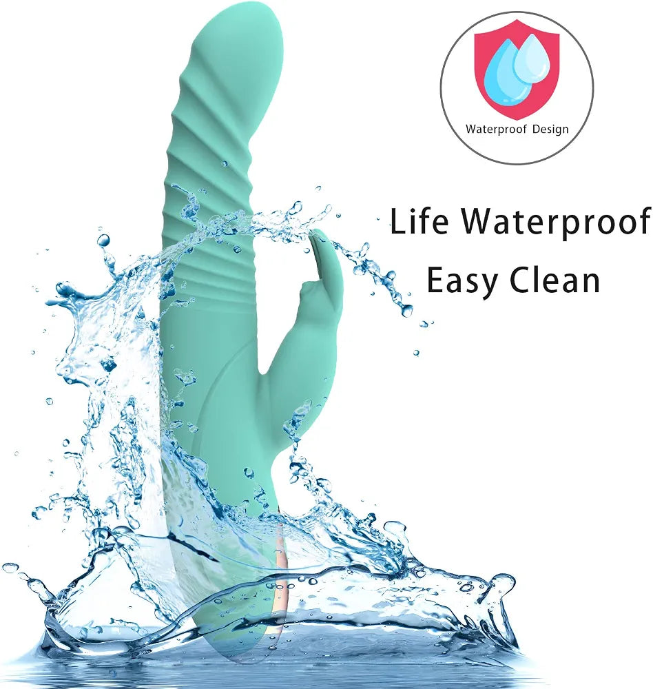 Premium Waterproof Realistic G-Spot Vibrator with 8 Vibration Modes