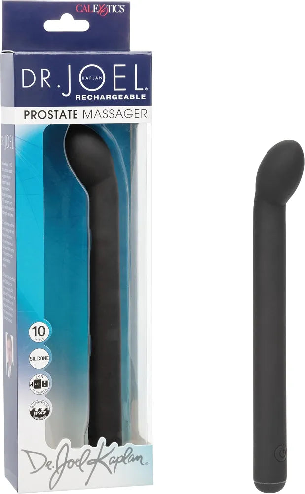 Dr. Joel Kaplan Rechargeable Prostate Massager - Ergonomic Anal Stimulator for Men