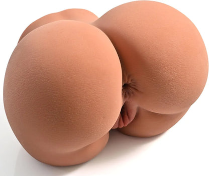 Realistic 7.3LB Male Masturbator with Detailed Vagina and Anal Channels