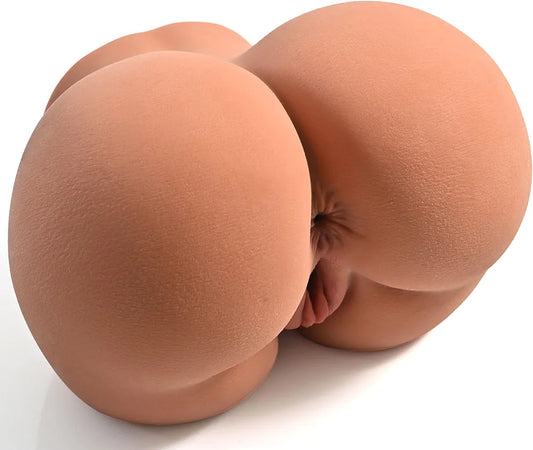 Realistic 7.3LB Male Masturbator with Detailed Vagina and Anal Channels