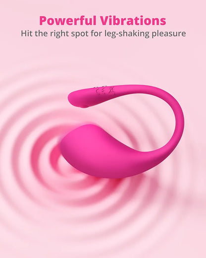 Lush 3 Wearable Remote-Controlled G-Spot Vibrator with Bluetooth App Connectivity