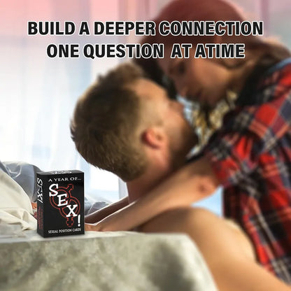 Intimate Couples' Activity Deck: Illustrated Bedroom Positions and Date Night Games