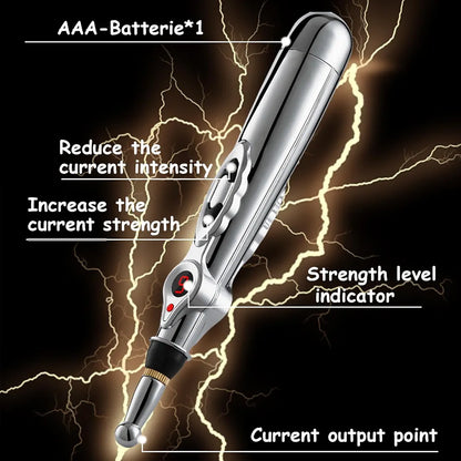 9-Mode Adjustable Electric Stimulation Wand for Couples