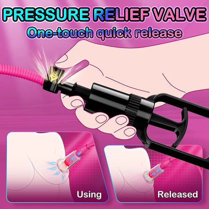 Premium Multi-Function Suction Stimulator Set with Discreet Storage Pouch