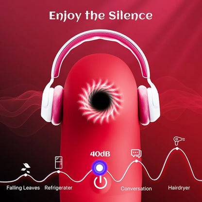 Rose Clitoral Suction Vibrator - 7 Mode Stimulating Sex Toy for Women