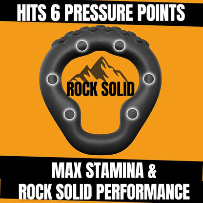 Premium Silicone Penis Ring Set - 4 Pack Multi-Pressure Point Enhancer