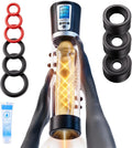 Male Penis Pump Sex Toys, Automatic Enlargers & Extend Pump for Men with LED Display, Adult Toys for Men Electric Penis Entender Erection Pumps, Sex Toys - Pumps & Enlargers 