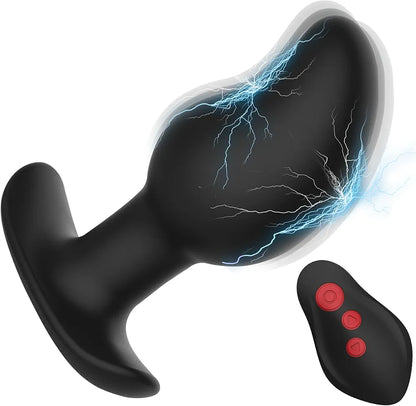 Leyuto Remote-Controlled Prostate Massager and Anal Vibrator with 8 Stimulation Modes