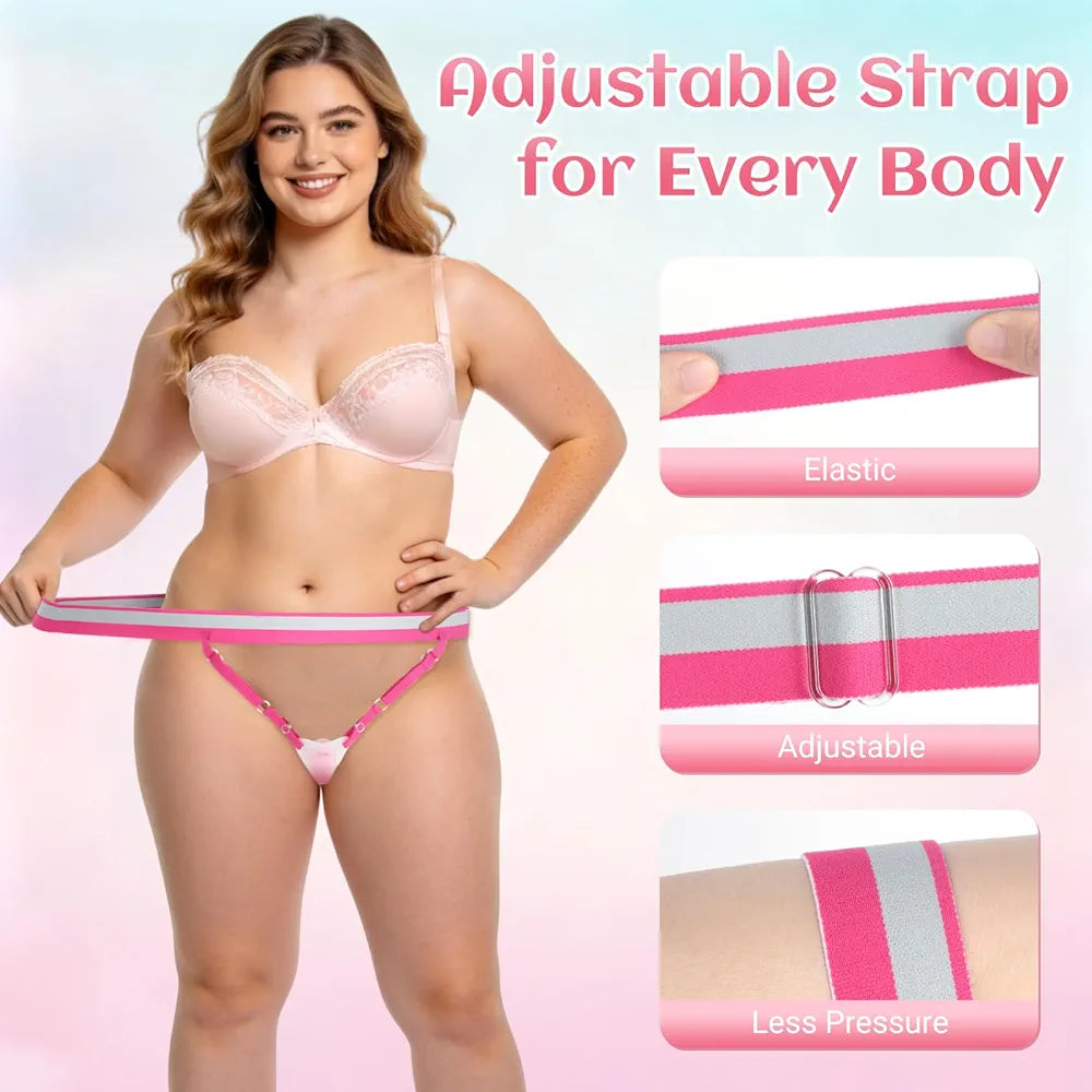 ACUMUM App-Controlled Wearable Panty Vibrator - Waterproof Silicone Remote-Controlled Clitoral Stimulator for Couples