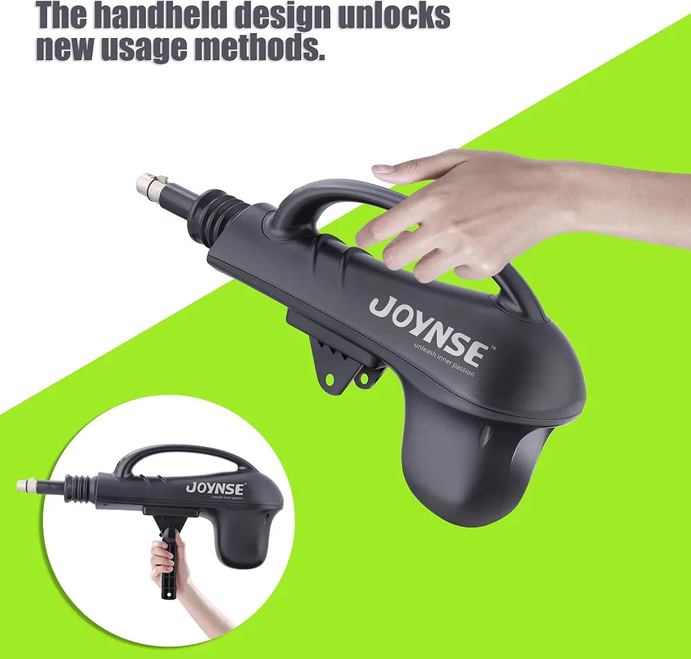 Joynse Automatic Thrusting Sex Machine with Suction Cup, 3XLR Connector, and 8 Interchangeable Attachments