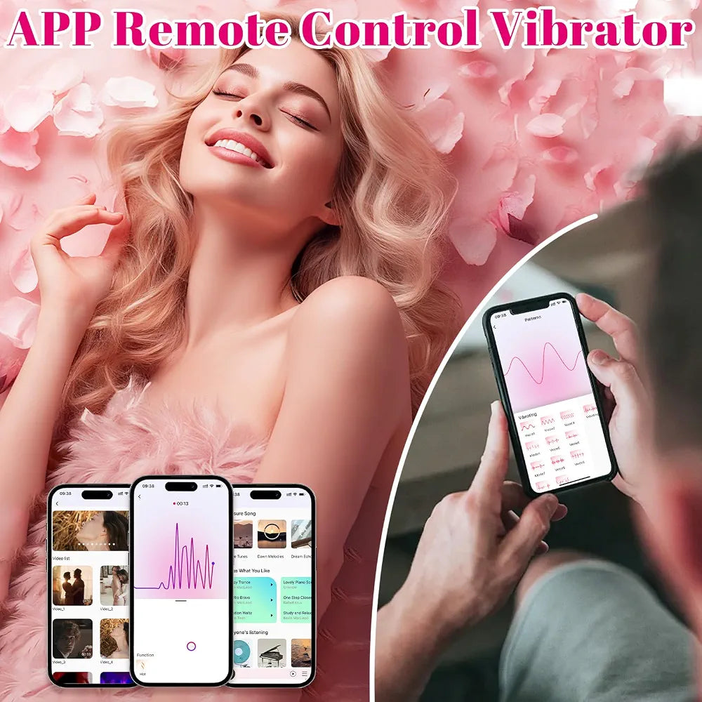 REYHKINO Remote-Controlled Hands-Free Thrusting Sex Machine with Vibrating Dildo