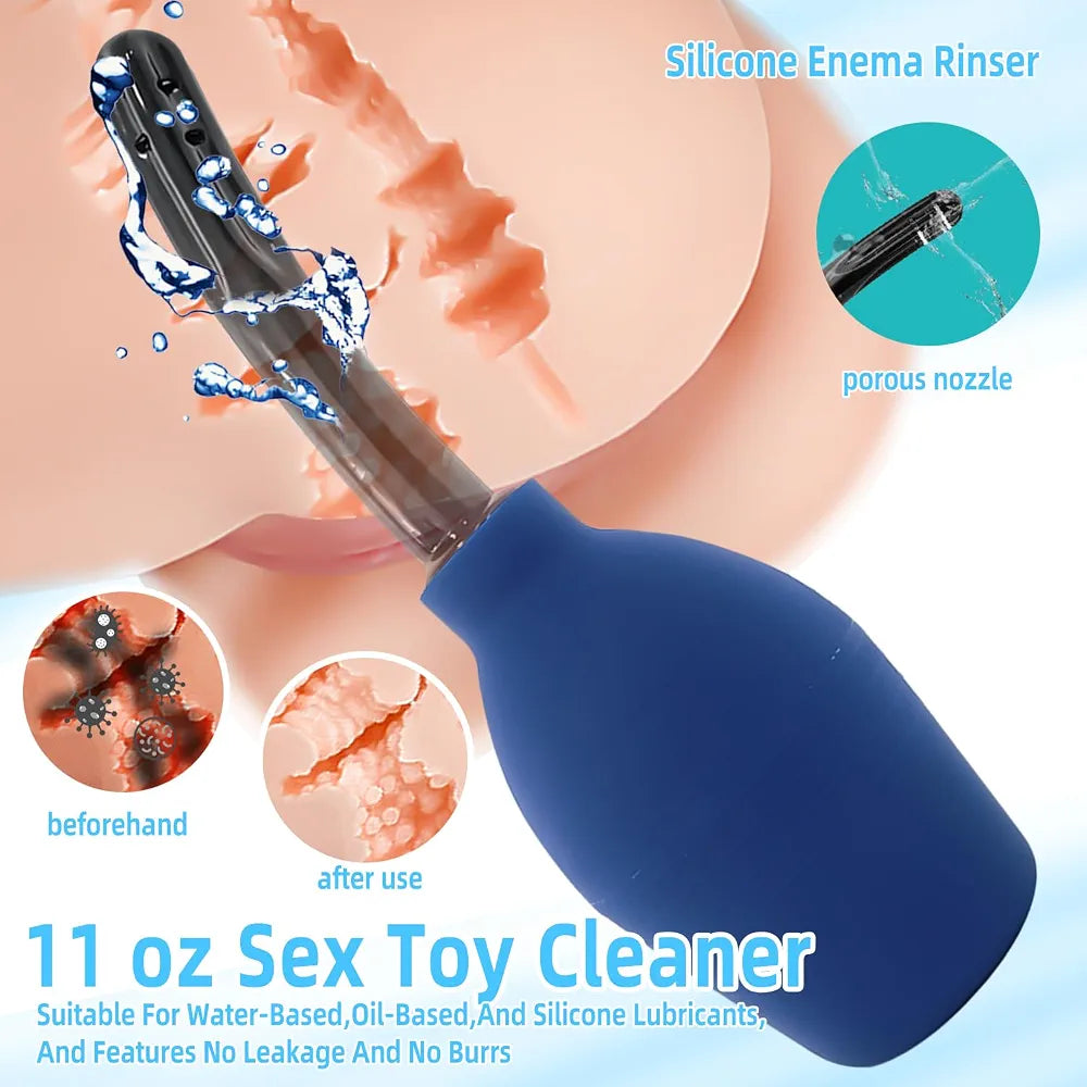 7-Piece Comprehensive Sex Toy and Masturbator Cleaning and Maintenance Care Kit