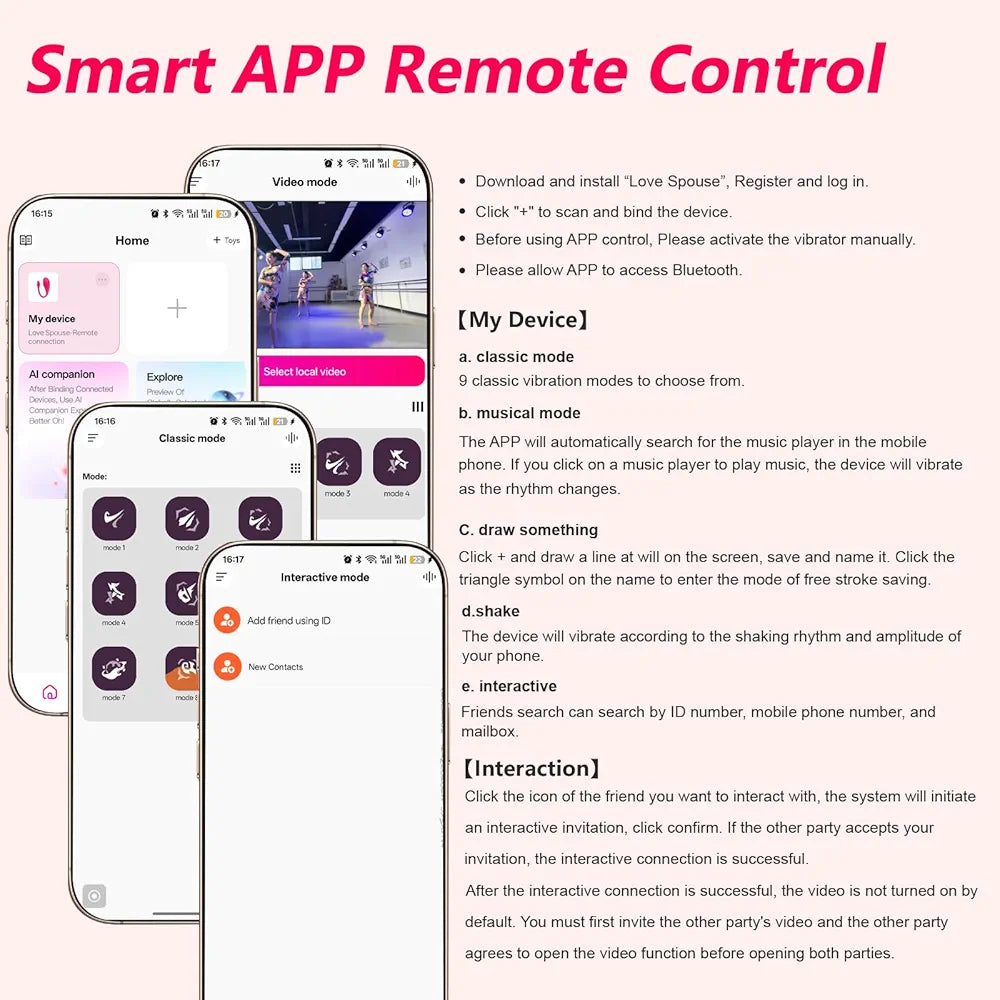Discreet App-Controlled Wearable Panty Vibrator for Women