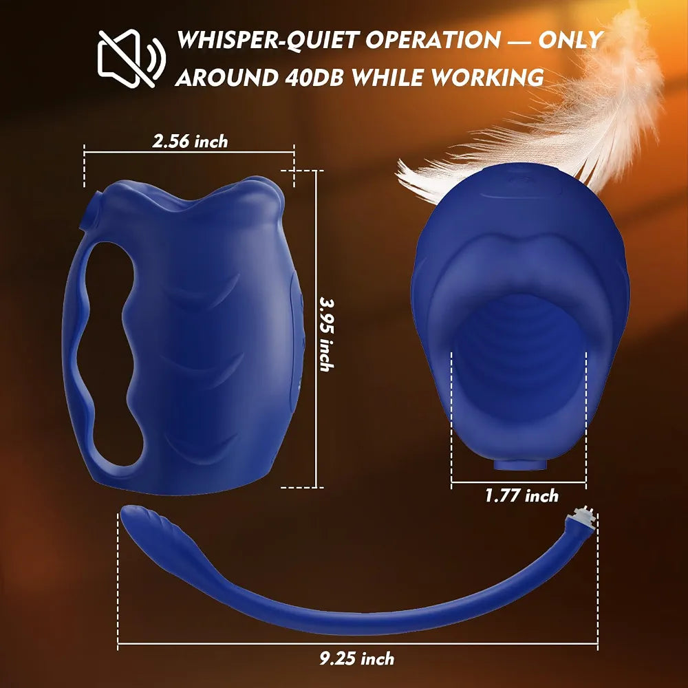 Advanced Male Masturbator with Detachable Butt Plug and Cock Ring - Hands-Free Vibrating Penis Trainer