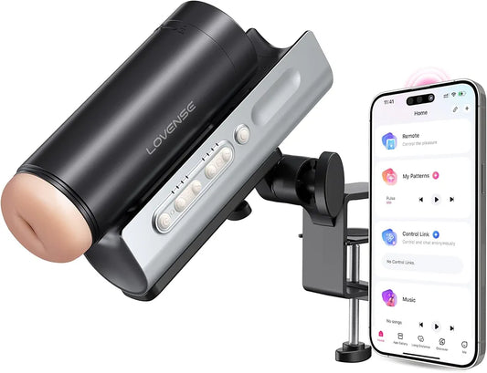 Lovense Solace Pro: Automatic App-Controlled Thrusting Male Masturbator with AI/VR Integration