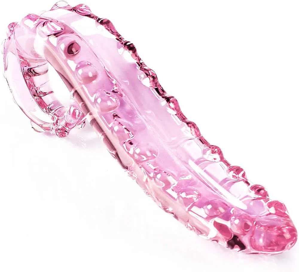 Premium Handcrafted Borosilicate Crystal Glass Pleasure Wand Massager
