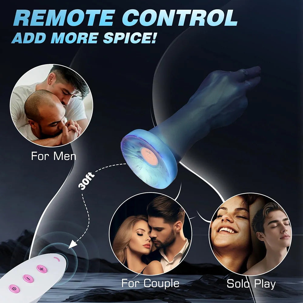 Premium 8-Mode Vibrating Prostate Massager with Suction Cup Base