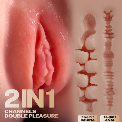 TANTALY 5.5LB Sex Doll Pocket Pussy Male Masturbator Adult Sex Toys for Men, Realistic Female Adult Torso Mini Butt Stroker Brandi