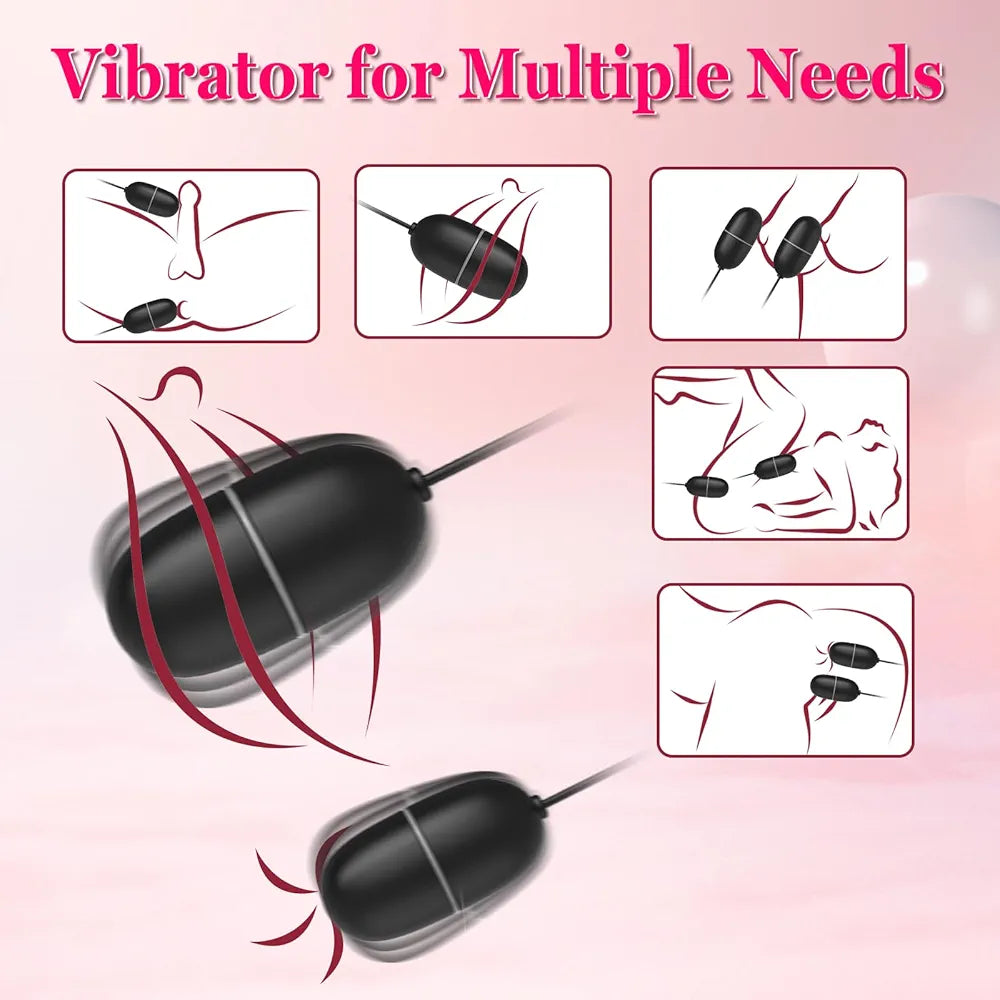 7-Mode Rechargeable Remote-Controlled Bullet Vibrator for G-Spot and Clitoral Stimulation