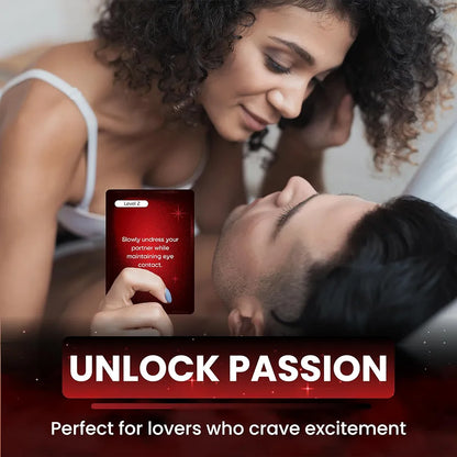 Romantic Conversation Starter Card Game for Couples - Deep Connection & Intimacy Building Date Night Activity