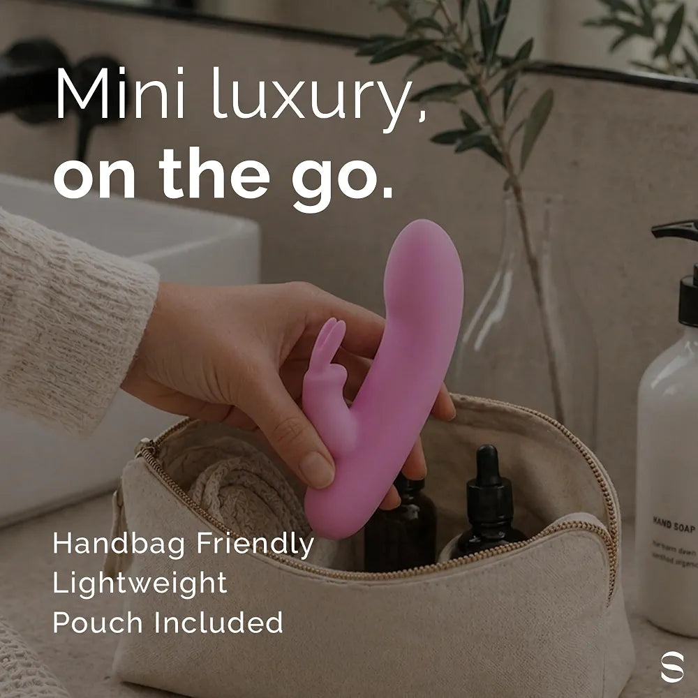 SEDUCTIFY Premium Silicone Dual-Stimulation Rabbit Vibrator with 10 Modes