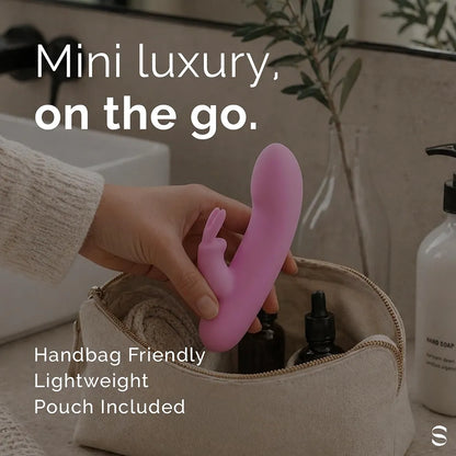 SEDUCTIFY Premium Silicone Dual-Stimulation Rabbit Vibrator with 10 Modes