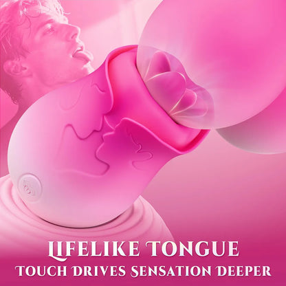 LUXONIA Gradient Clitoral Vibrator: 3-Speed Swirling & Pulsating Waterproof Stimulator for Couples and Solo Play