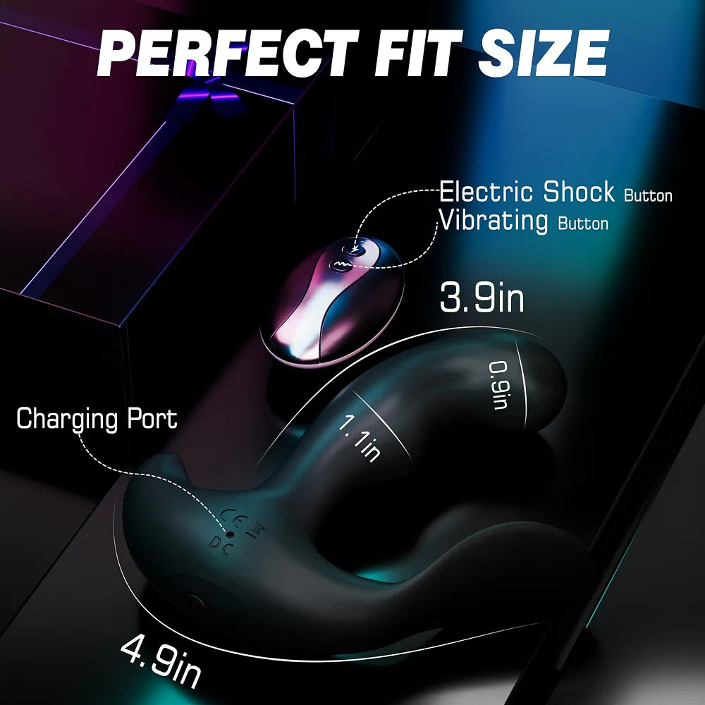 Advanced Remote-Controlled Prostate Massager with 10 Vibration and 5 Stimulation Modes