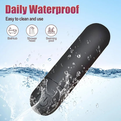 10-Mode Waterproof Remote-Controlled G-Spot and Clitoral Vibrator for Couples