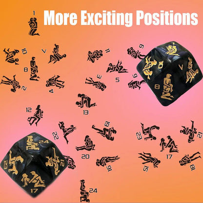 Romantic Adult Dice Game for Couples: Intimate Foreplay and Date Night Activity