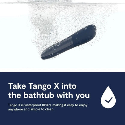 We-Vibe Tango X Waterproof Mini Bullet Vibrator with 8 Intensity Levels