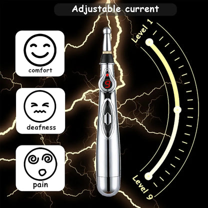 9-Mode Adjustable Electric Stimulation Wand for Couples