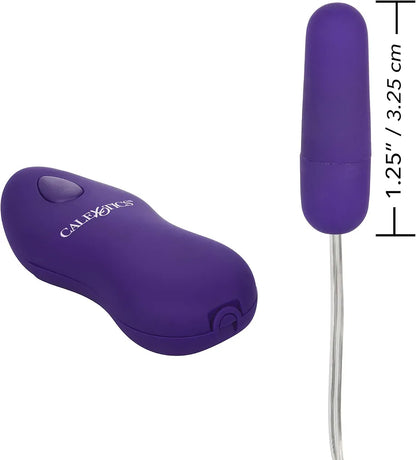 CalExotics Whisper Self-Heating Micro Bullet Vibrator with Remote Control