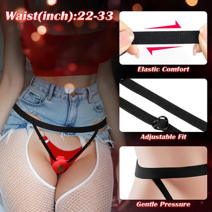 App-Controlled Wearable Clitoral Suction Vibrator and Remote Couples Stimulator