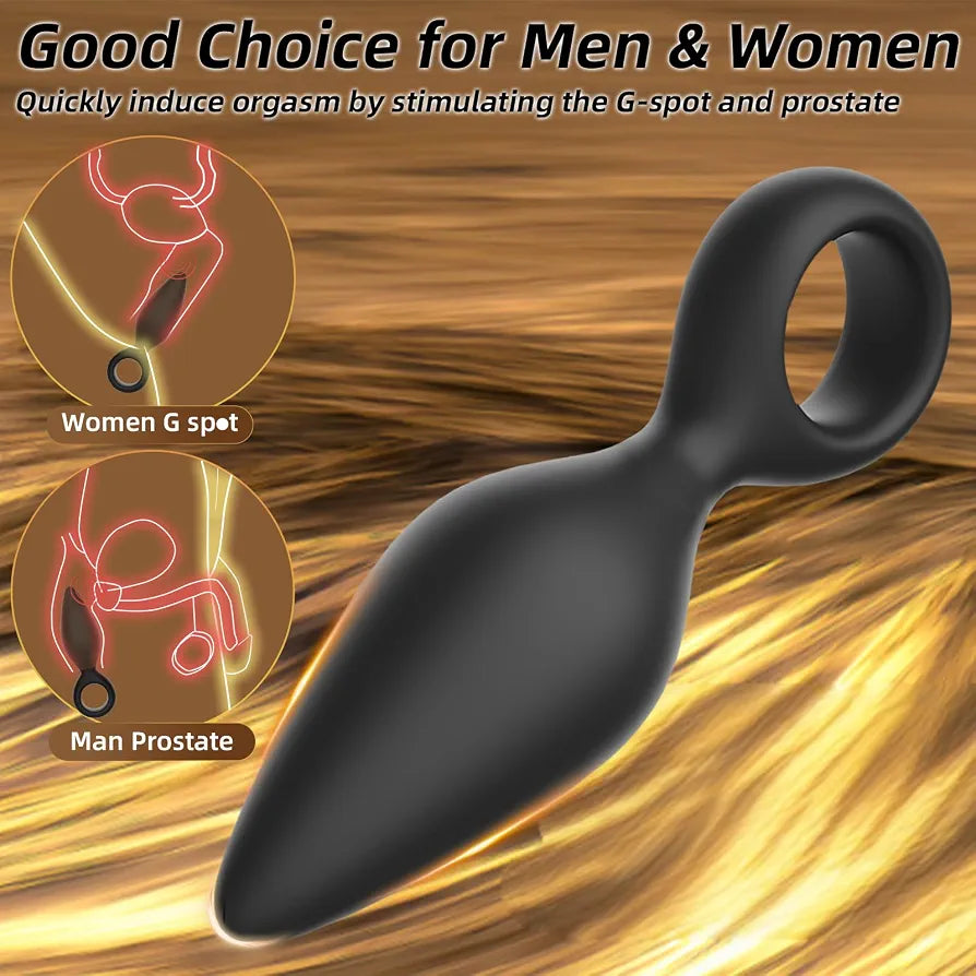 3-Piece Silicone Anal Training Kit with Flared Base for Beginners and Advanced Users