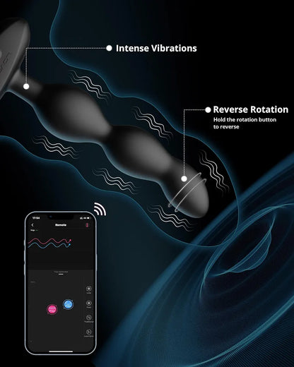 Lovense Ridge Remote-Controlled Rotating Anal Vibrator and Prostate Massager